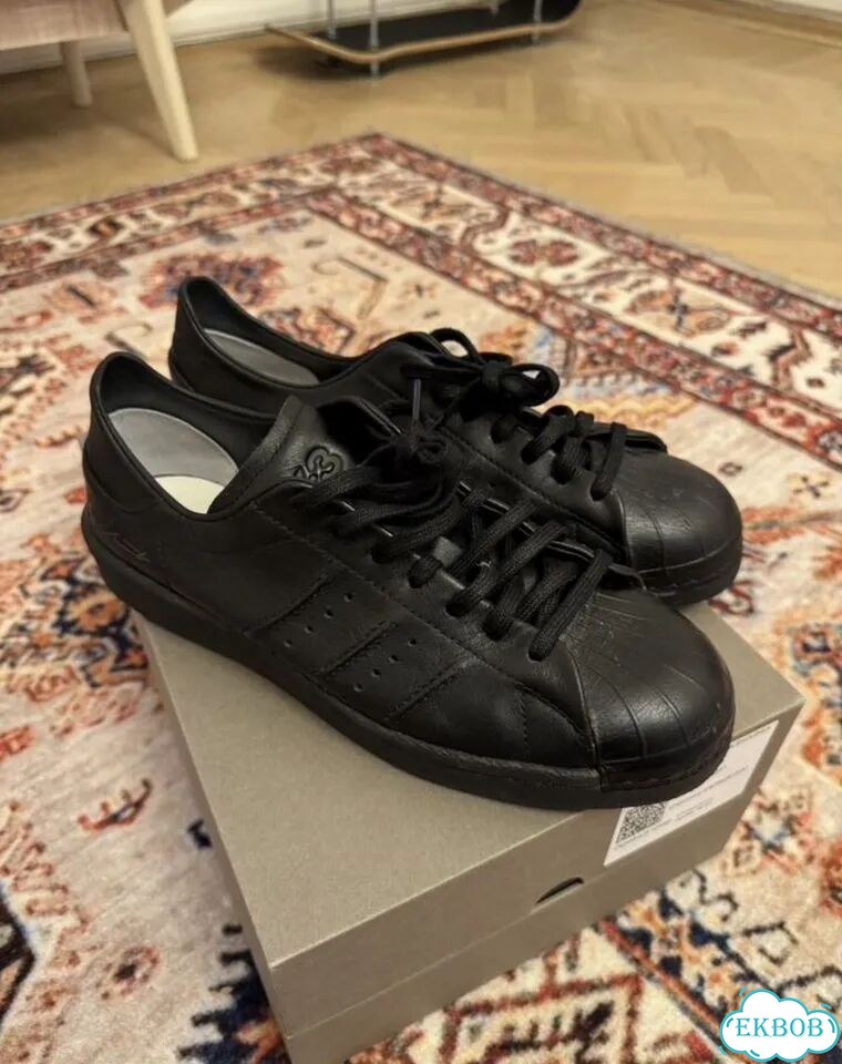 Кроссовки Y-3 Superstar Black / размер 40 EU фото 1