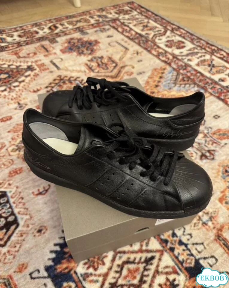 Кроссовки Y-3 Superstar Black / размер 40 EU фото 2