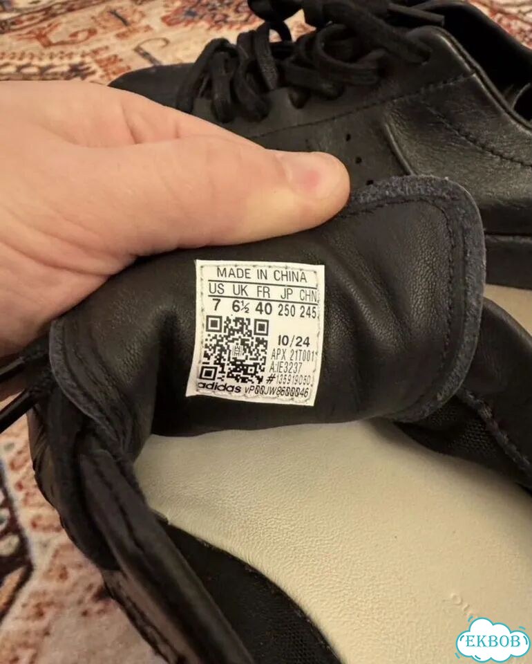 Кроссовки Y-3 Superstar Black / размер 40 EU фото 3