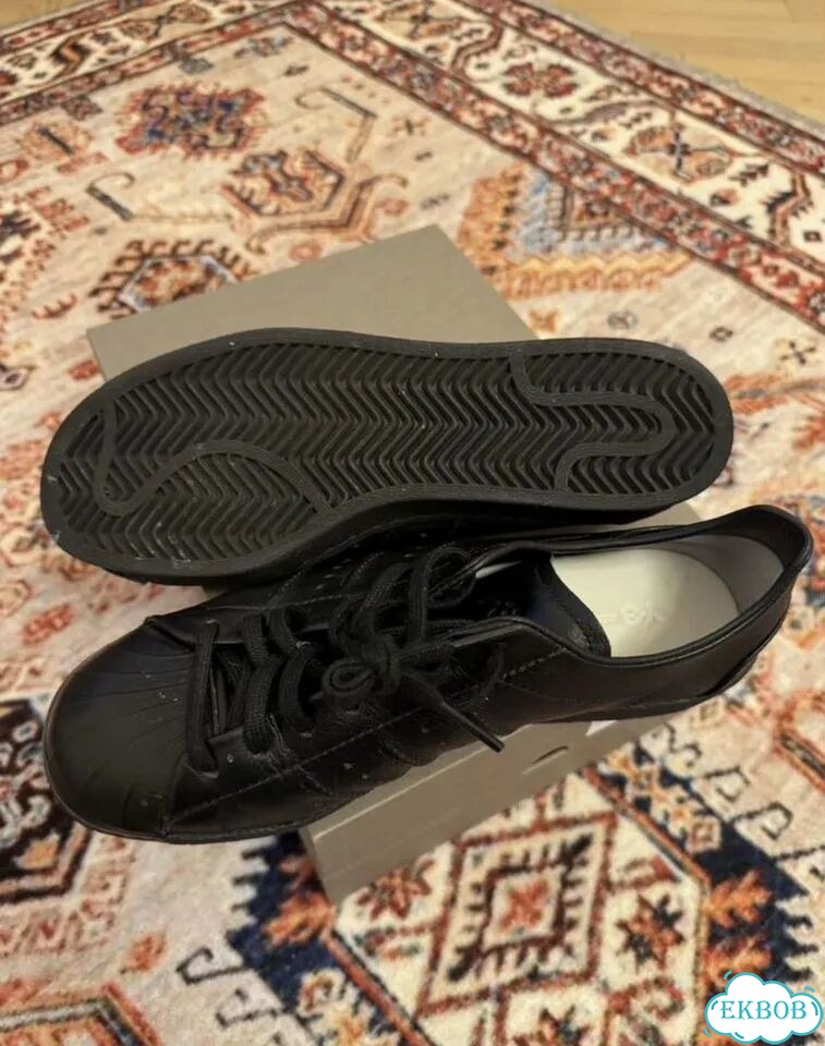 Кроссовки Y-3 Superstar Black / размер 40 EU фото 5