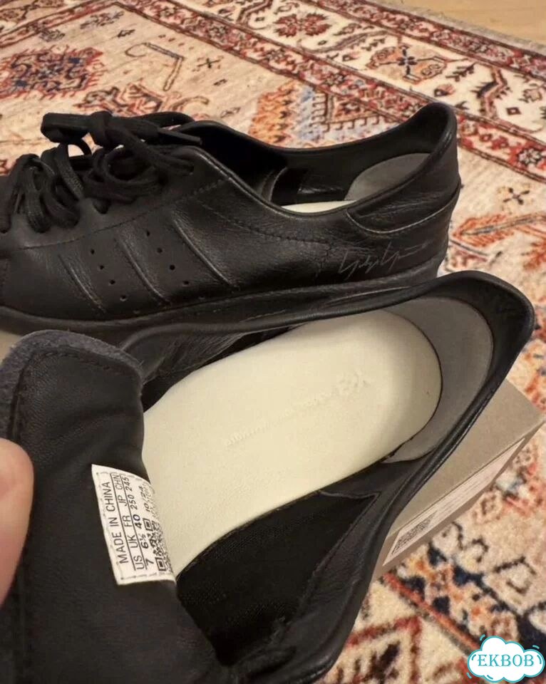 Кроссовки Y-3 Superstar Black / размер 40 EU фото 6