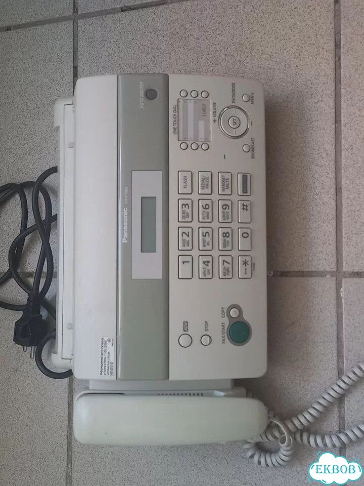 Телефон факс panasonic KX-FT982RU фото 1