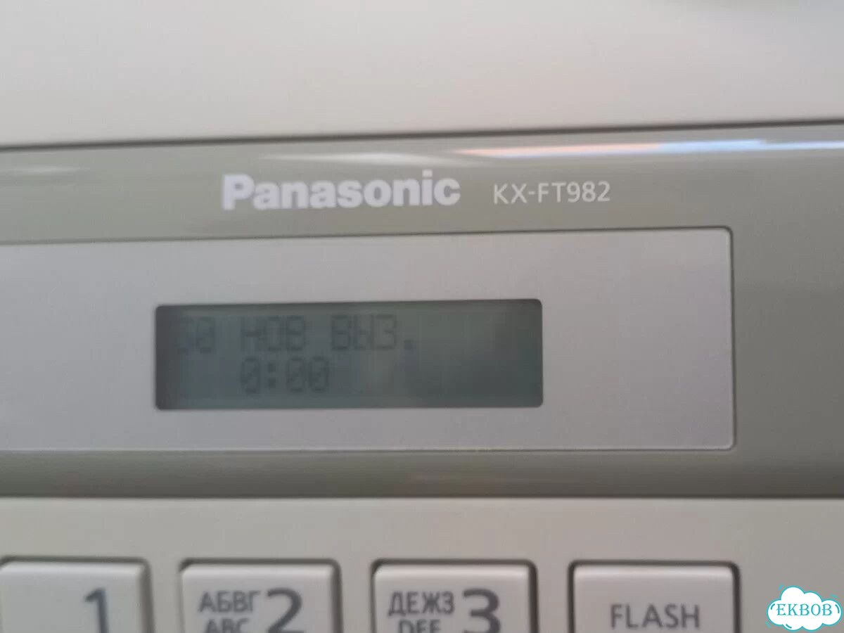 Телефон факс panasonic KX-FT982RU фото 4