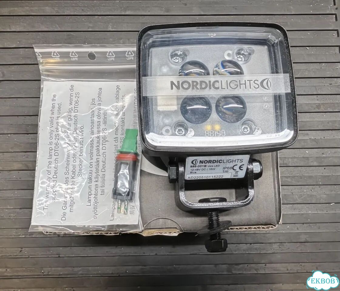 Светодиодная фара nordic lights vela blue N2201 фото 2