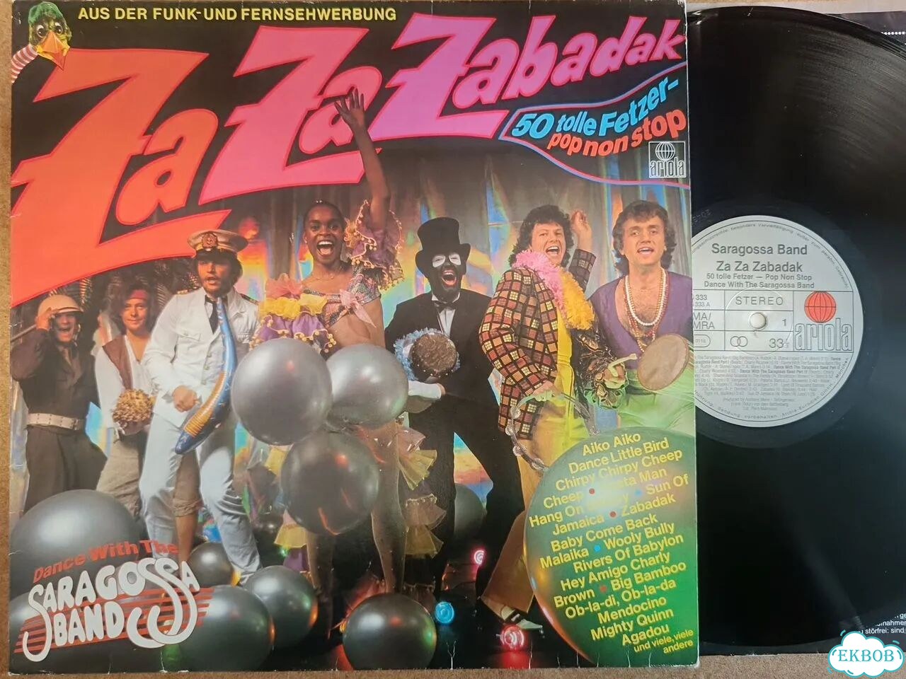 Saragossa Band - Za Za Zabadak (LP) 1982 Europe фото 1