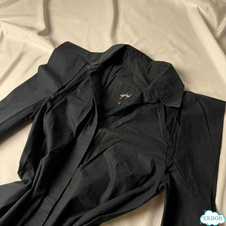 Yohji yamamoto рубашка платье винтаж италия фото 6