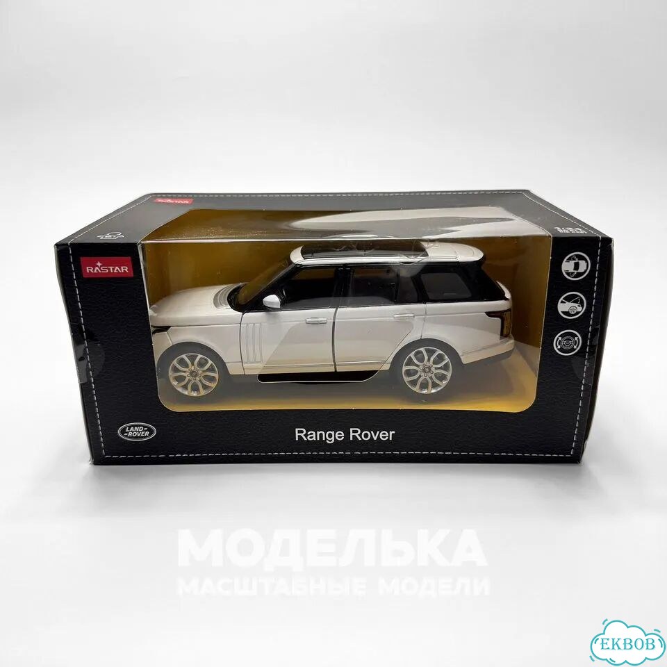 Модель Land Rover Range Rover IV 1:24 белый фото 5