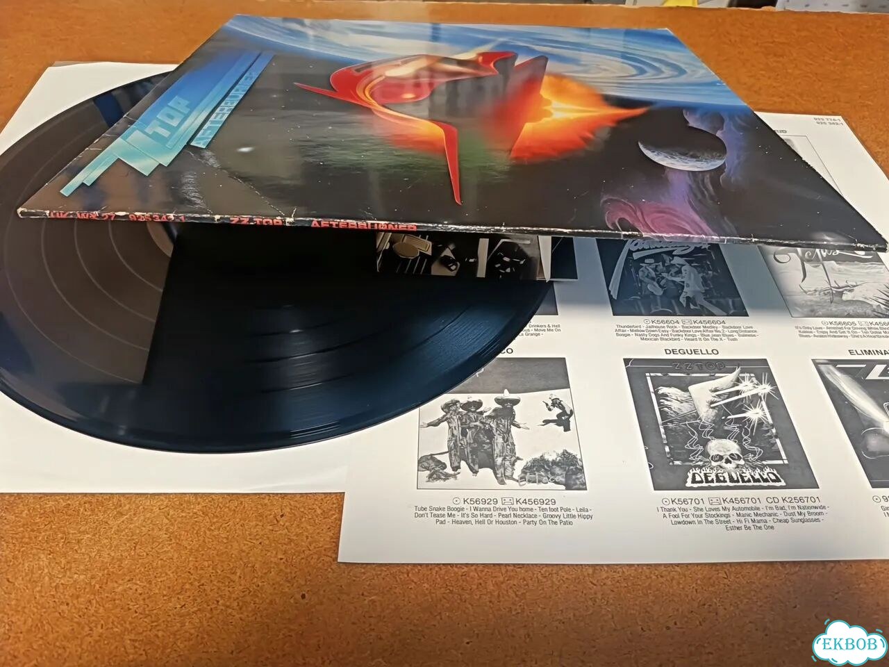 ZZ Top - Afterburner (LP) 1985 Europe фото 3