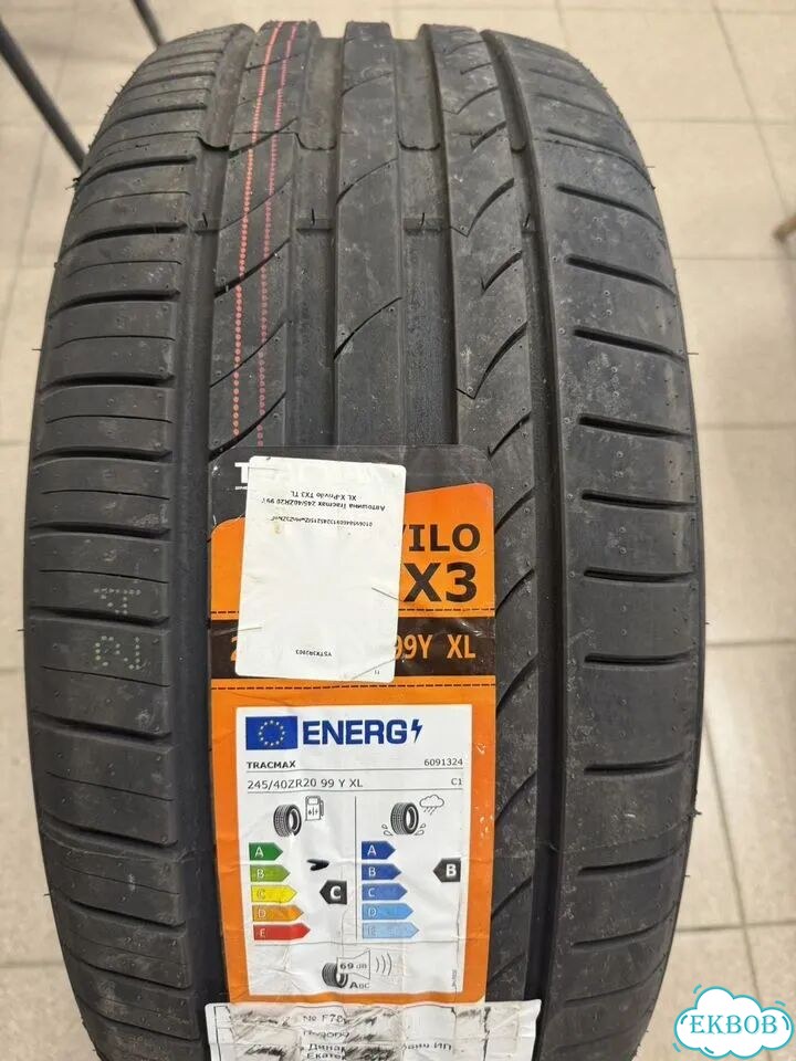 Tracmax X-Privilo TX3 245/40 R20 и 275/35 R20 102Y фото 1