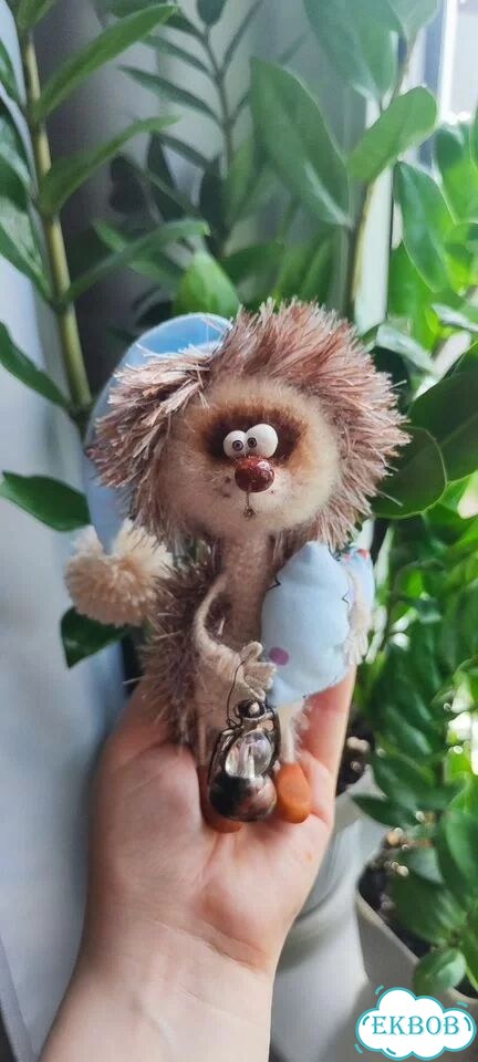 Ежик, интерьерная игрушка фото 2