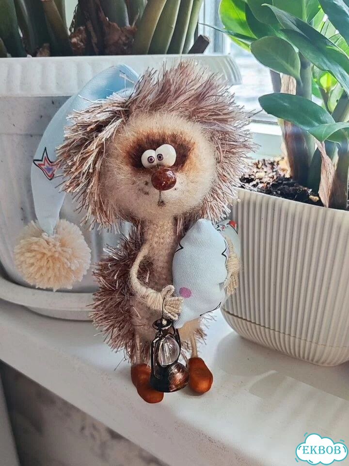 Ежик, интерьерная игрушка фото 3