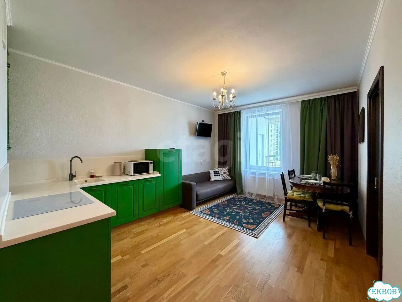 1-к. квартира, 43,3 м², 10/25 эт. фото 1