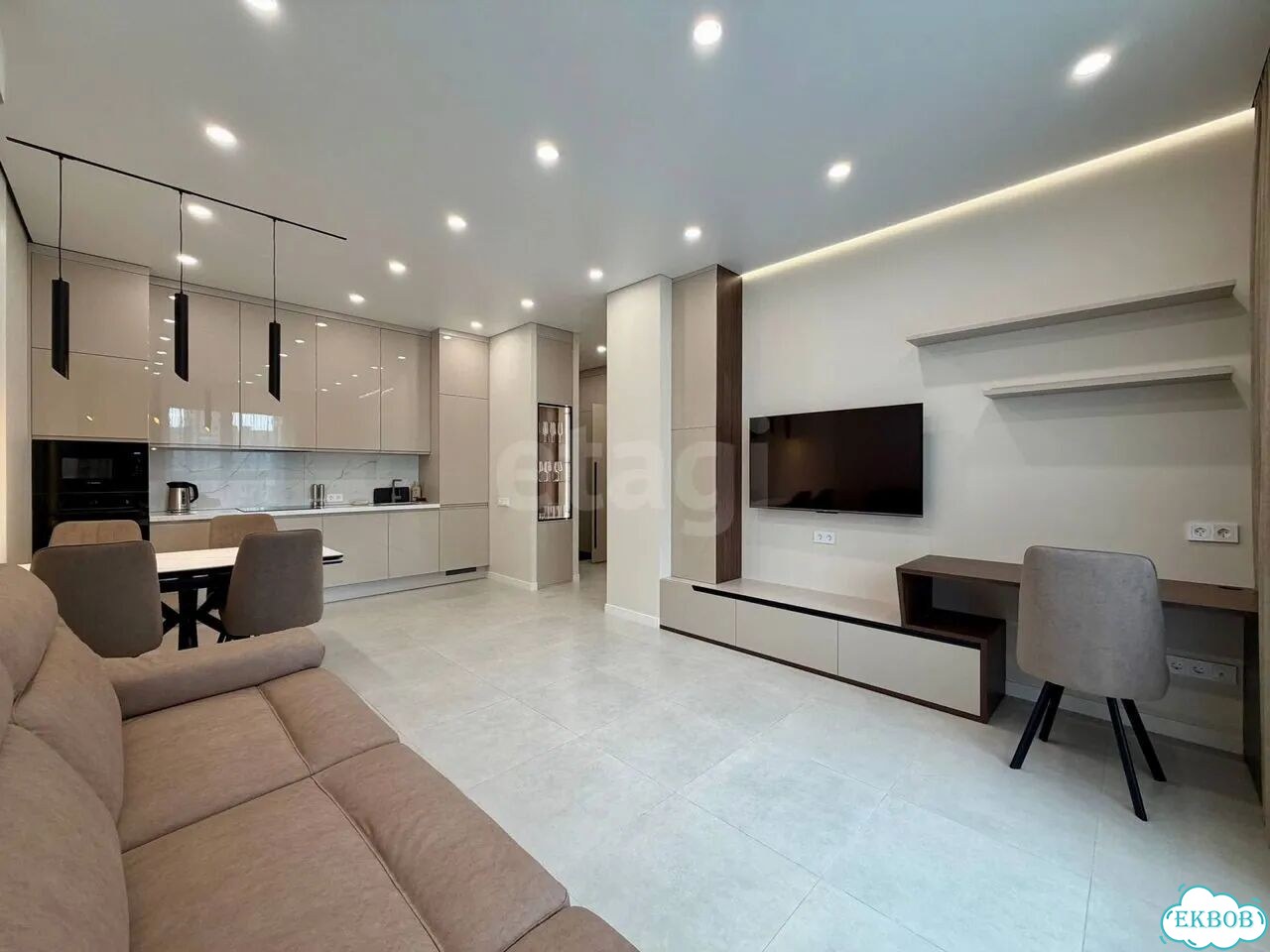 1-к. квартира, 47,1 м², 5/28 эт. фото 2