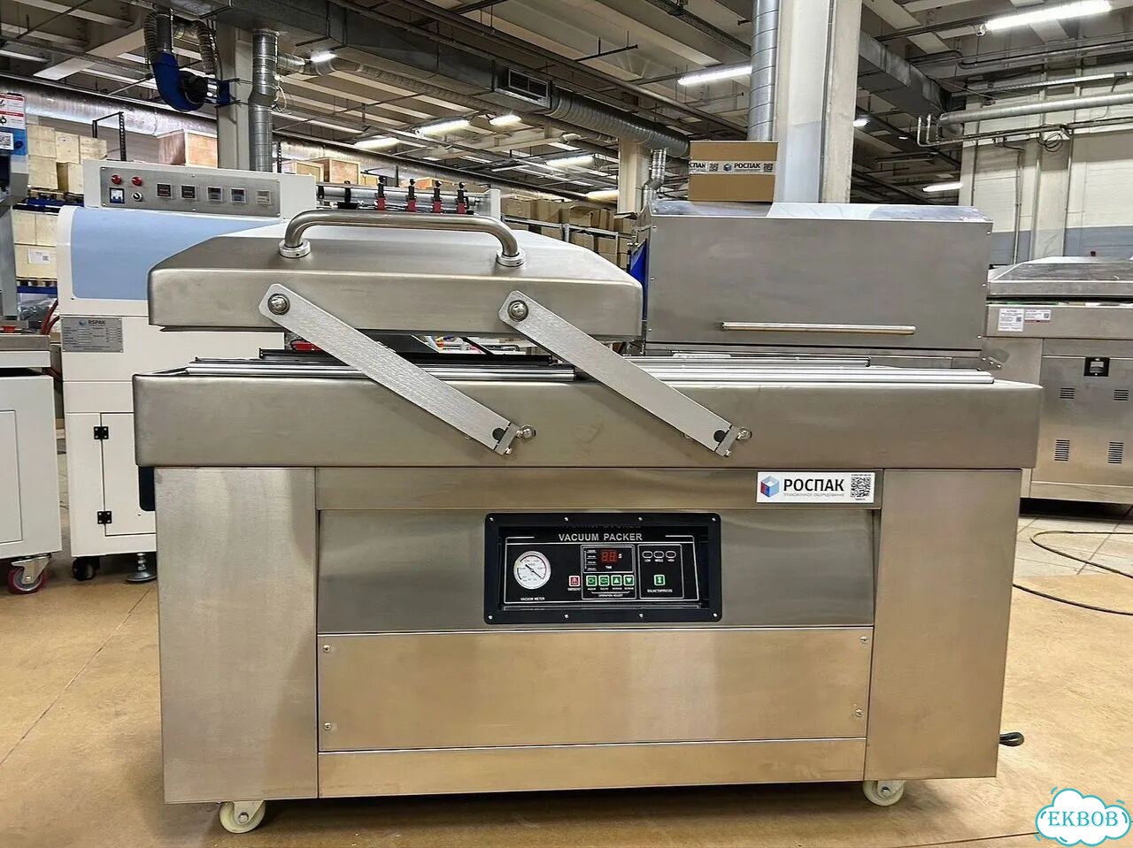 Вакууматор промышленный Rospak RVM D-600 с гарантией и доставкой фото 3