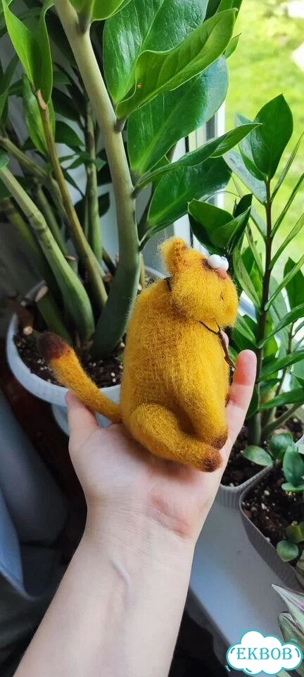 Кот Тихон. Вязаная игрушка фото 2