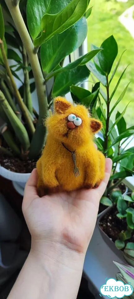 Кот Тихон. Вязаная игрушка фото 3