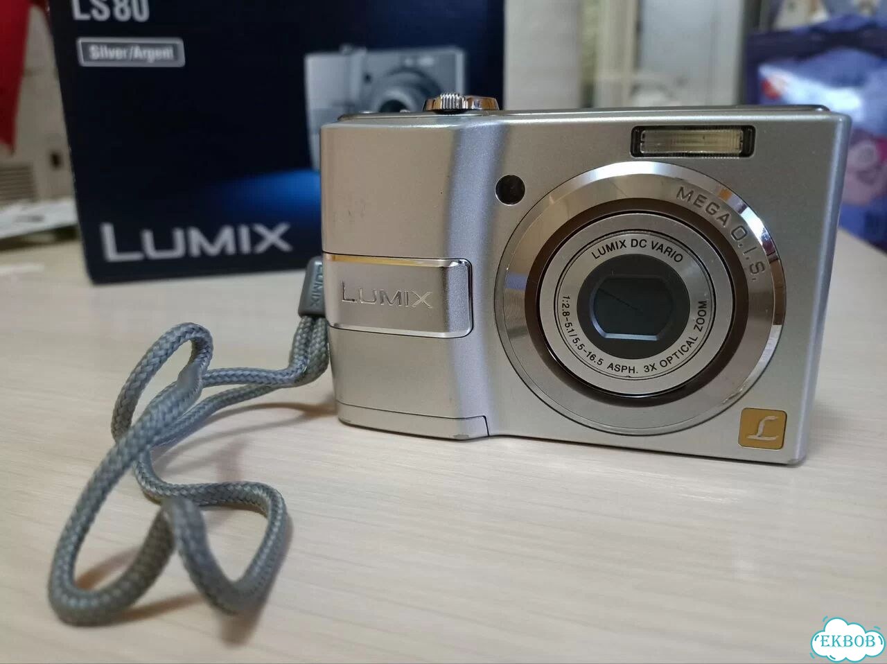 Цифровой фотоаппарат Panasonic Lumix DMC-LS80 фото 1