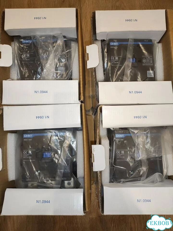 Контактор NXC-160 160А 380В 2но/2нз chint кти 5150 фото 4
