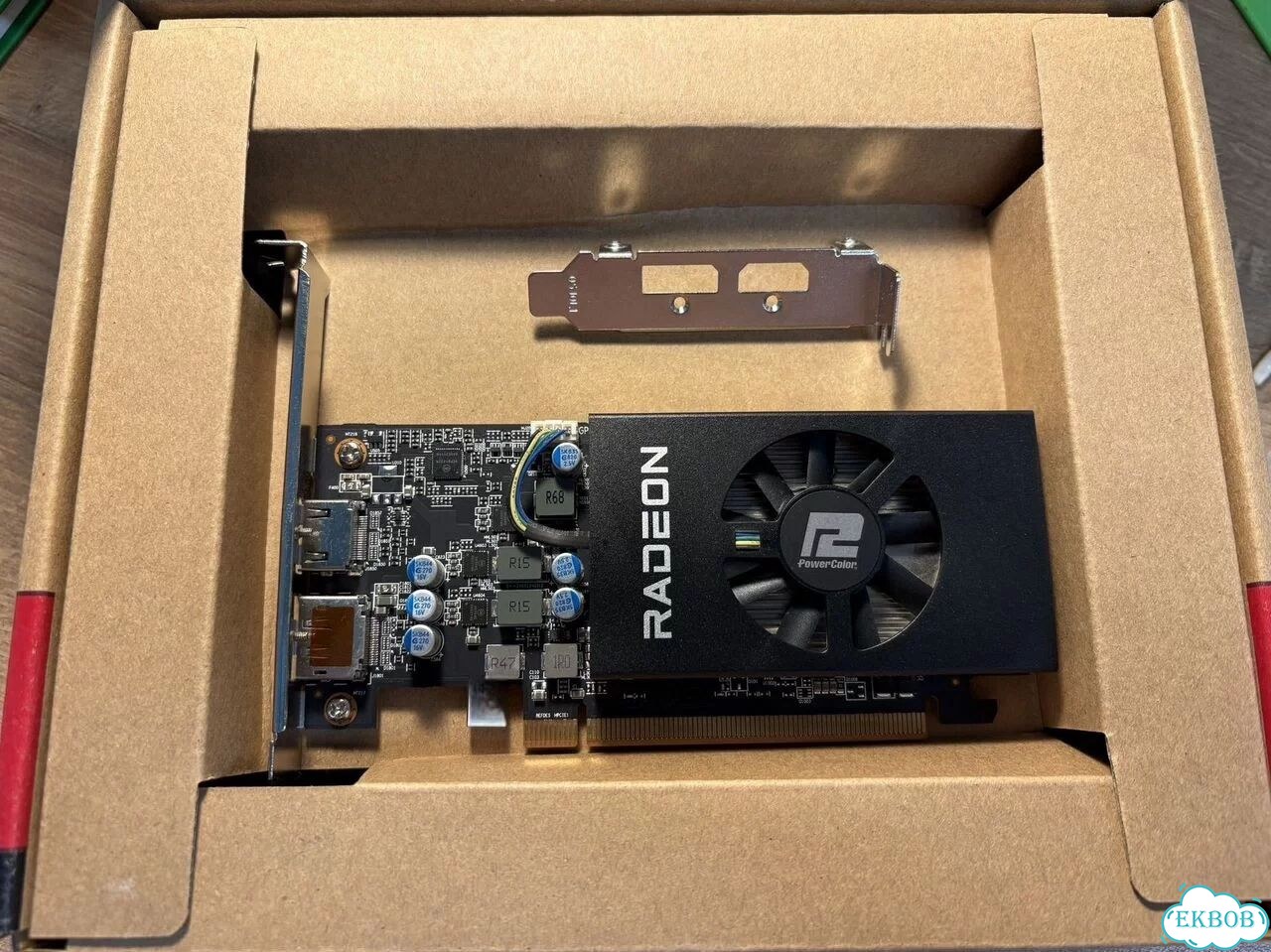 Видеокарта rx6400 4gb low profile фото 1