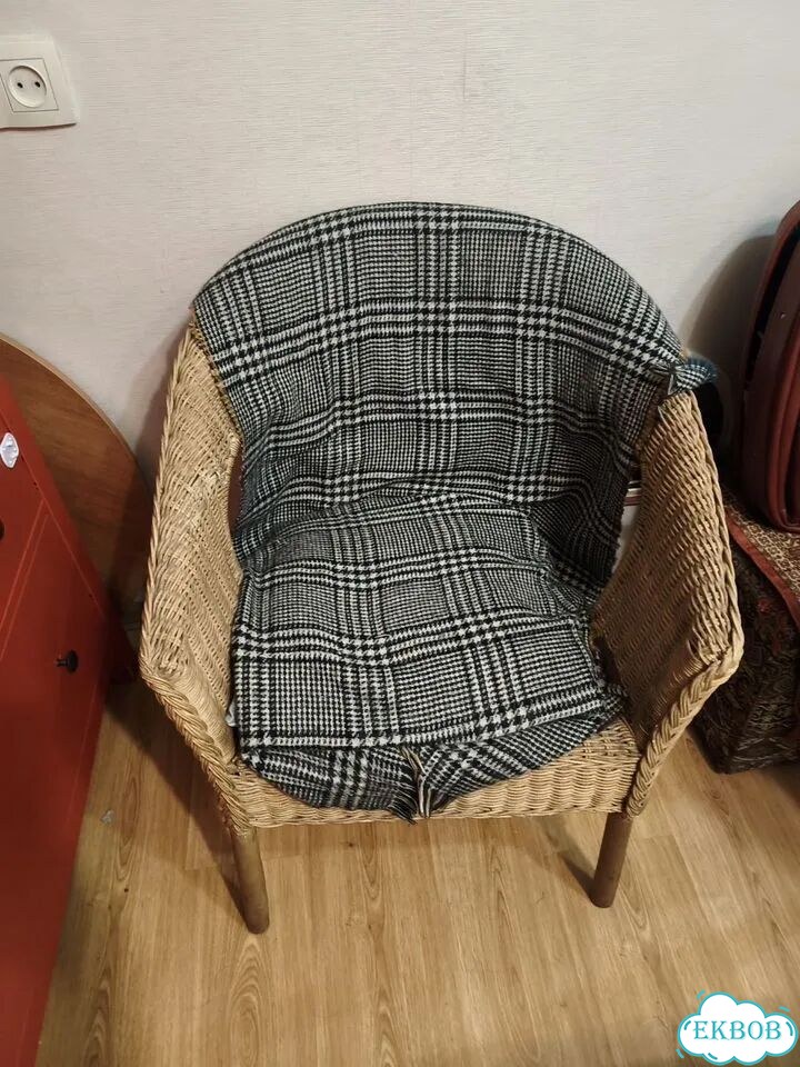 Кресло из натурального ротанга IKEA фото 3