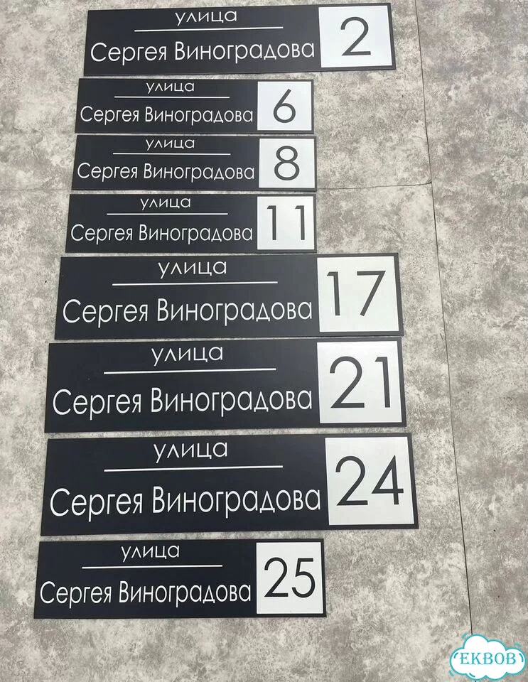 Табличка, адресник, указатель с адресом фото 9