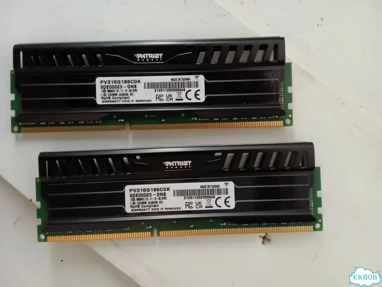 Оперативная память ddr3 1866мгц 16гб Patriot Viper фото 2