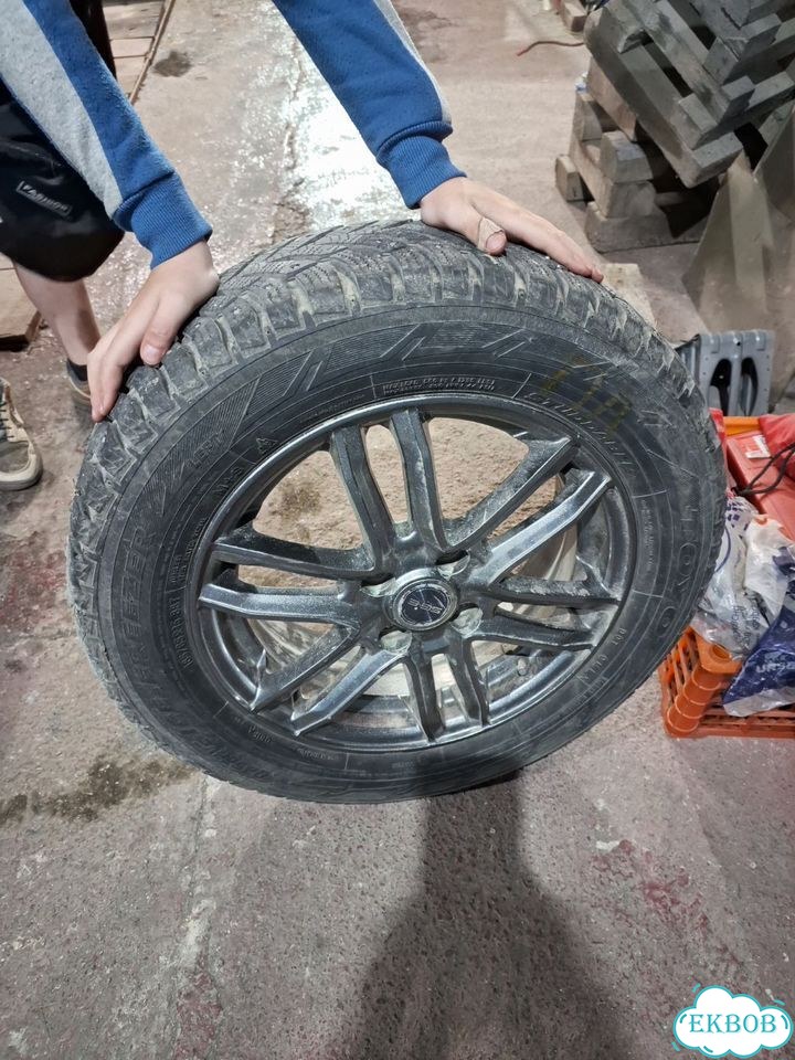 Комплект зимних колес на литье r15 фото 2
