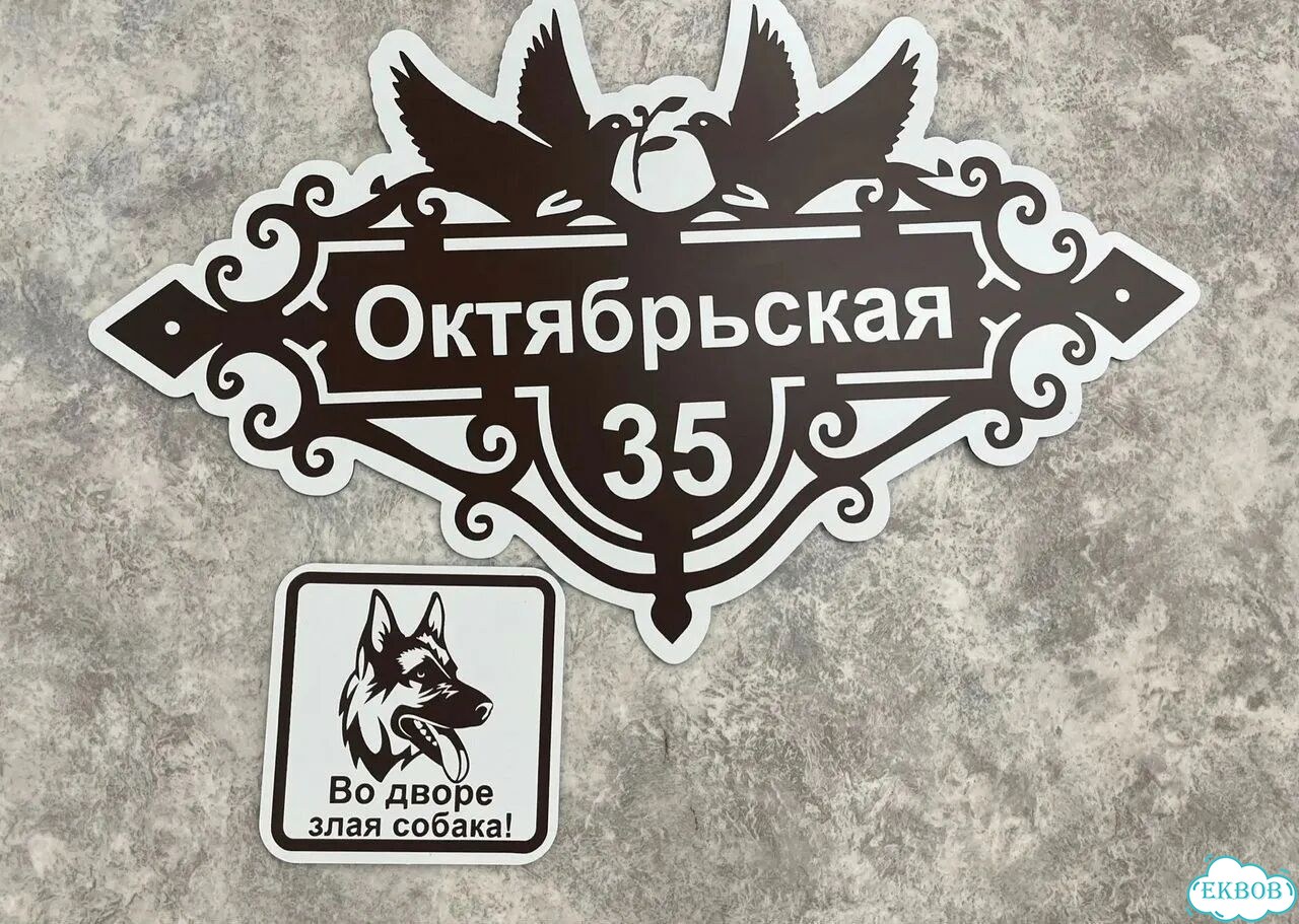 Решение для дома, бизнеса / вывеска, табличка фото 6