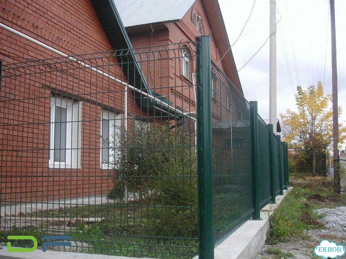 3D секции для забора фото 8