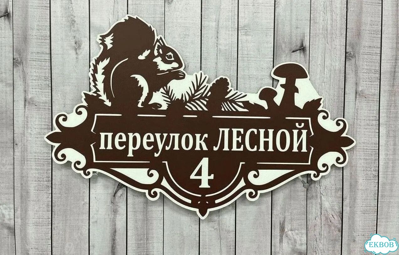 Адресная вывеска от производителя фото 5