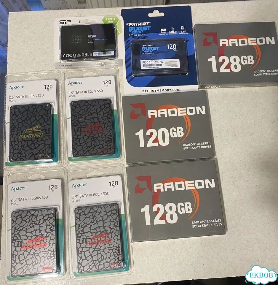 Новый ssd 120/128 gb фото 1