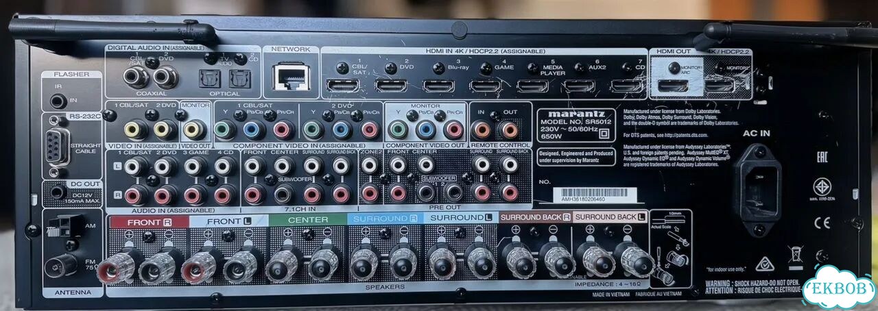 Ресивер marantz SR5012 фото 4