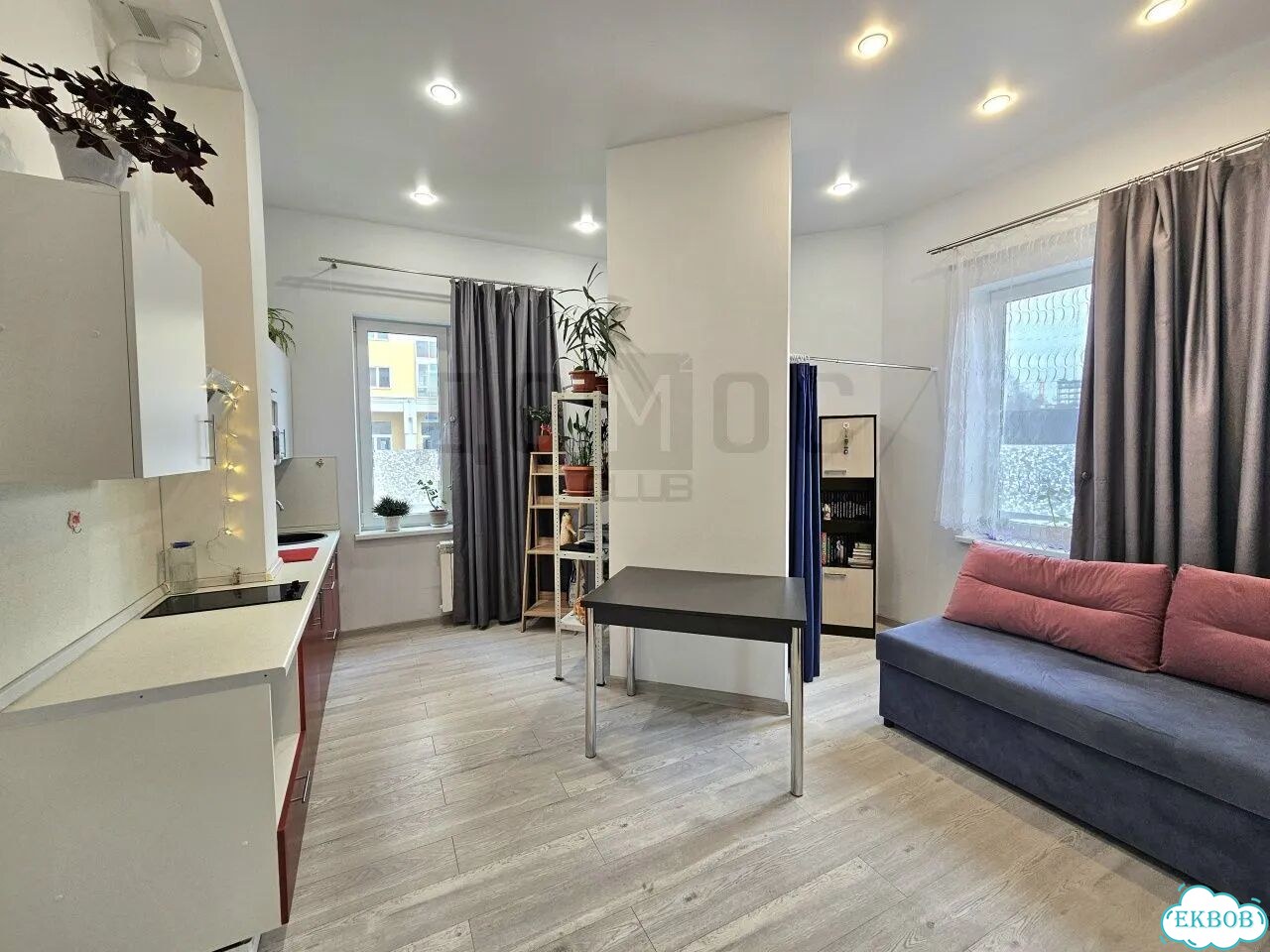 1-к. квартира, 45,6 м², 1/24 эт. фото 3