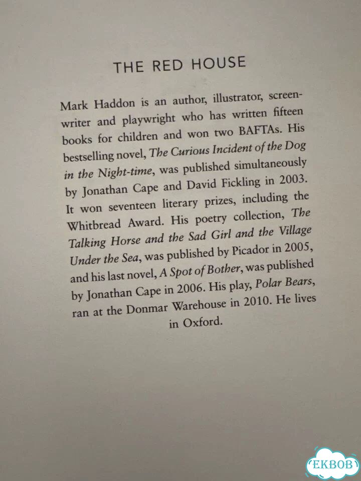Книга на английском Mark Haddon The Red House фото 3