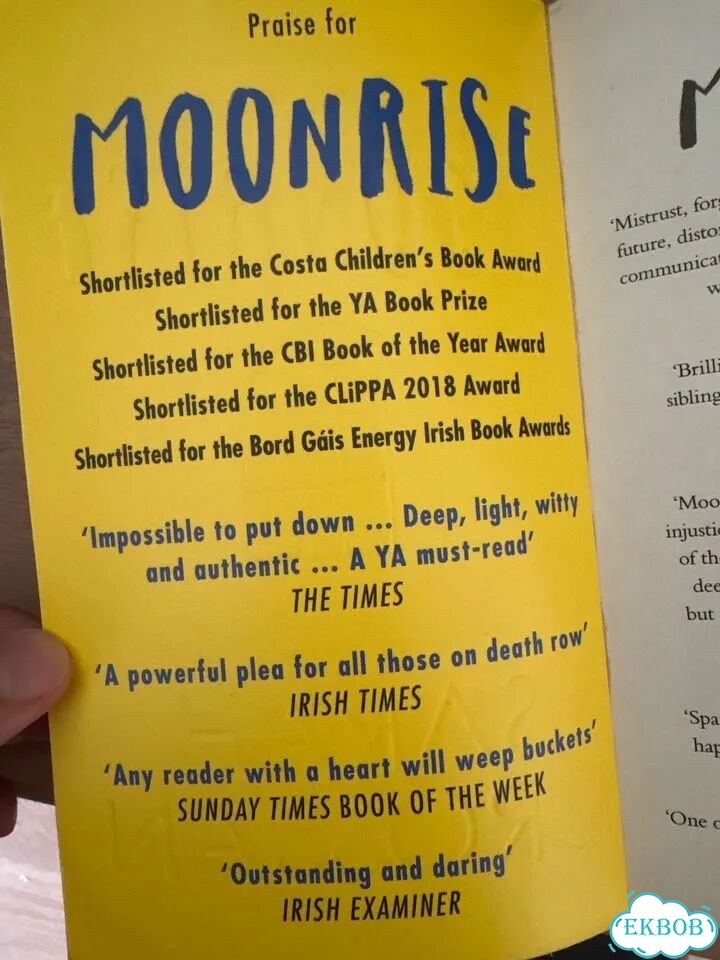 Книга на английском оригина Sarah Crossan Moonrise фото 3
