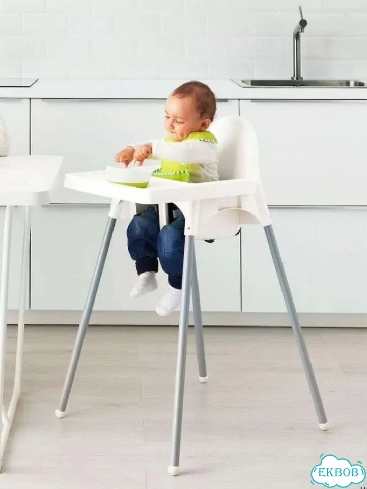 Детский стул для кормления IKEA фото 2