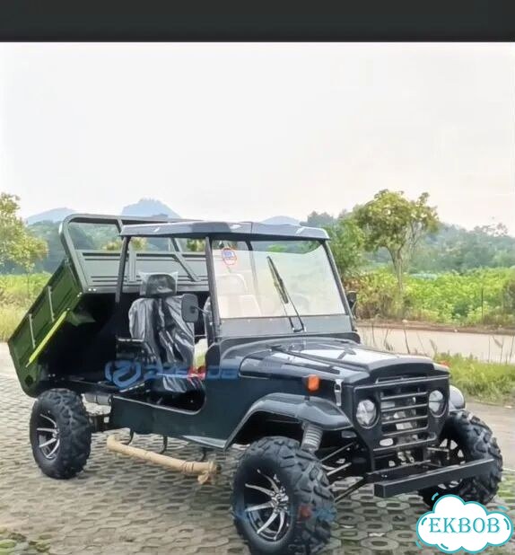 Электромобиль квадроцикл взрослый Jeep Wrangler фото 1