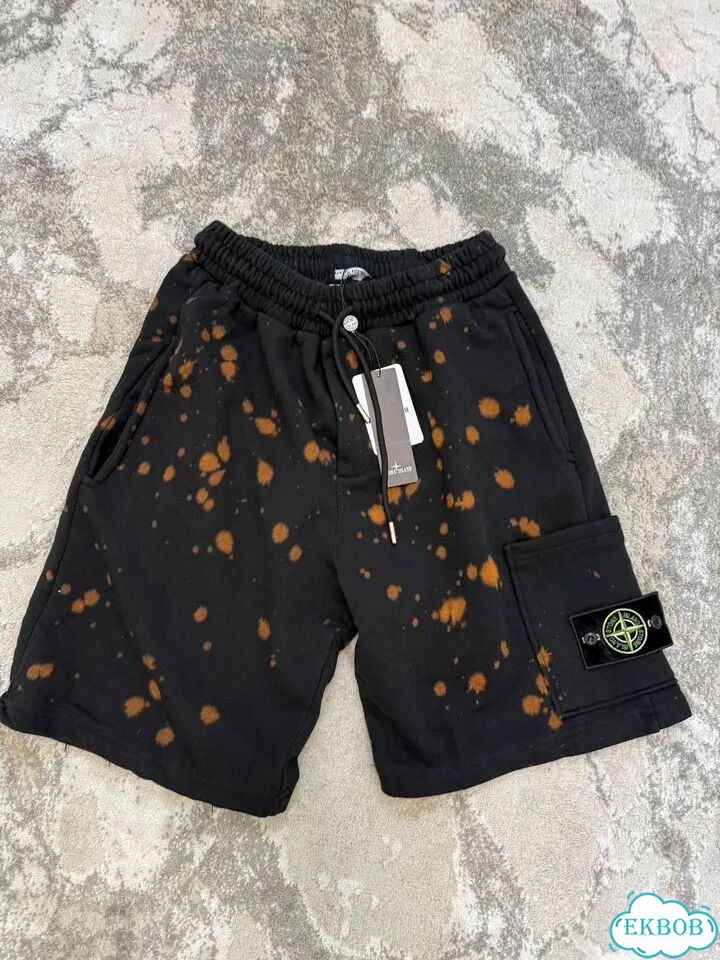 Шорты stone island off dye 10 фото 1