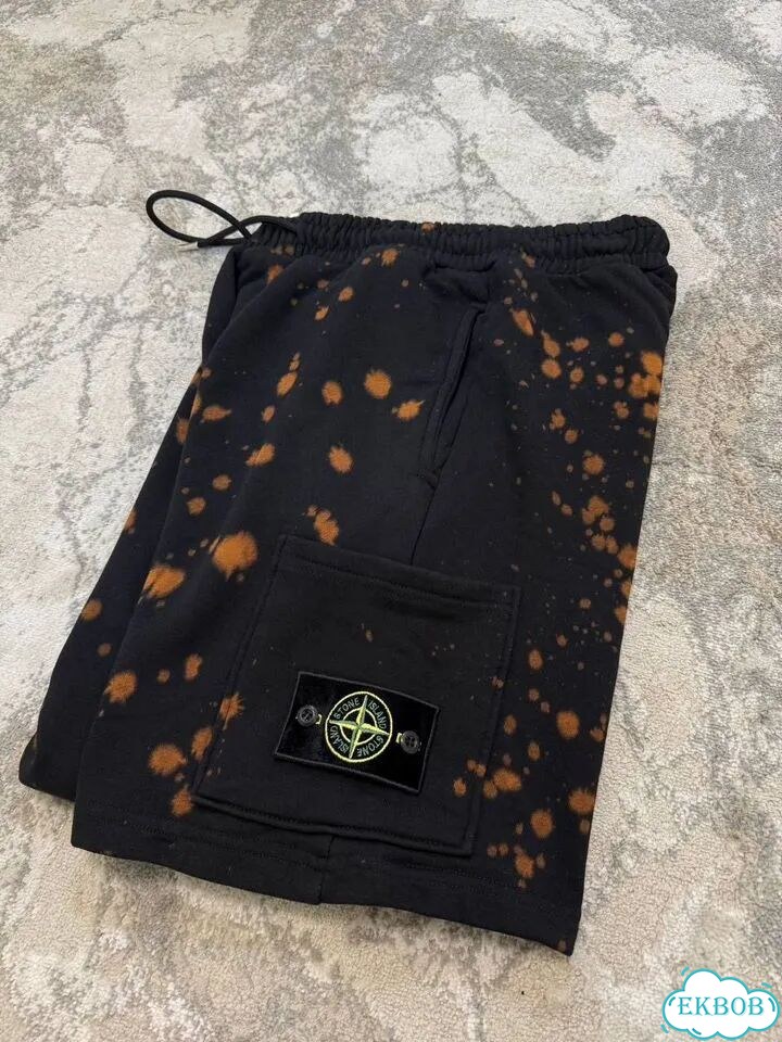 Шорты stone island off dye 10 фото 3