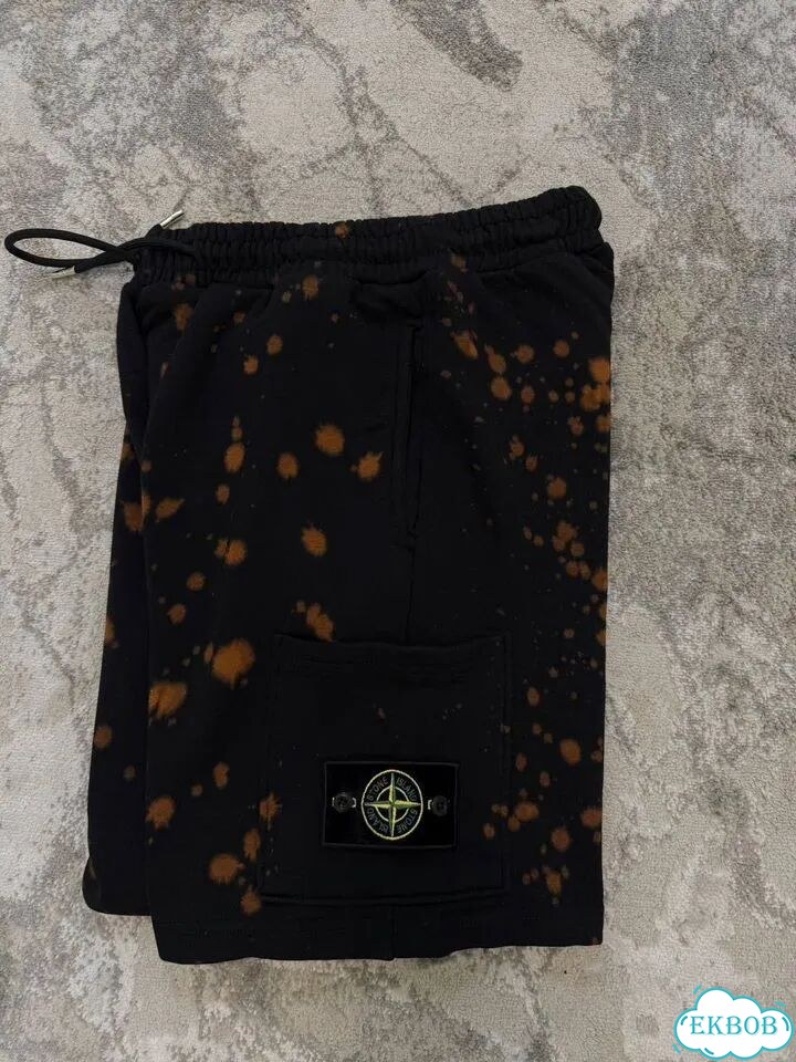 Шорты stone island off dye 10 фото 4