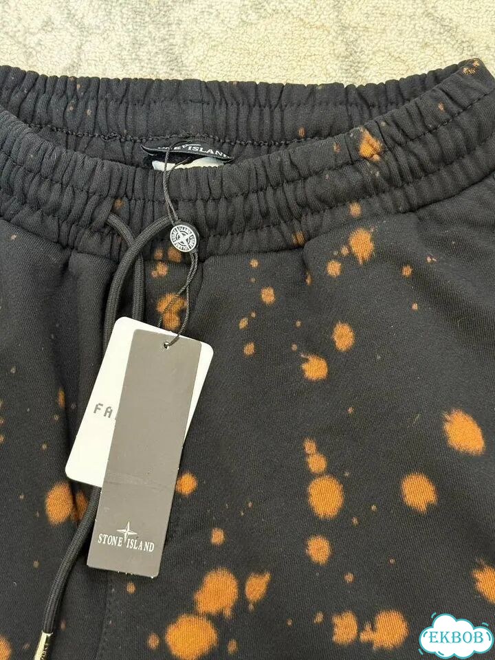 Шорты stone island off dye 10 фото 8
