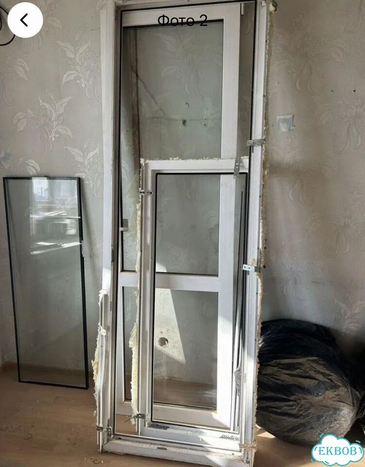 Балконная дверь с окном фото 2