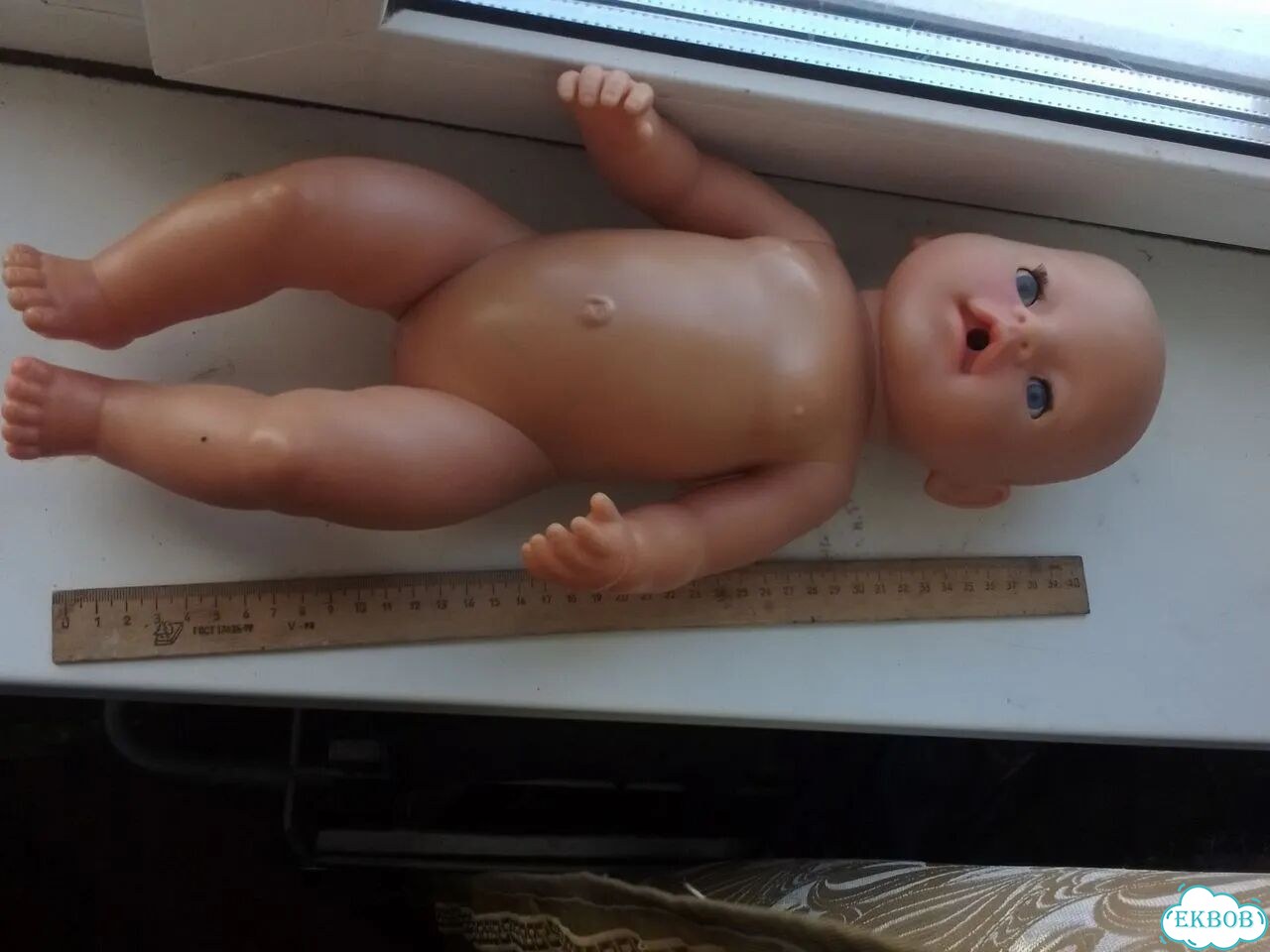 Пупсик большой 2006 год и кукла фото 1