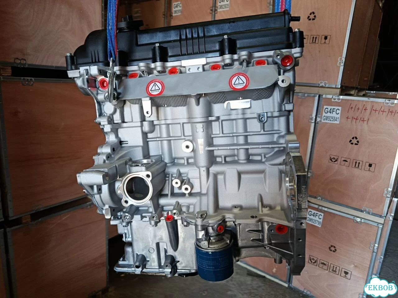 Двигатель G4FC G4FG G4FA Kia Rio Hyundai Solaris фото 3