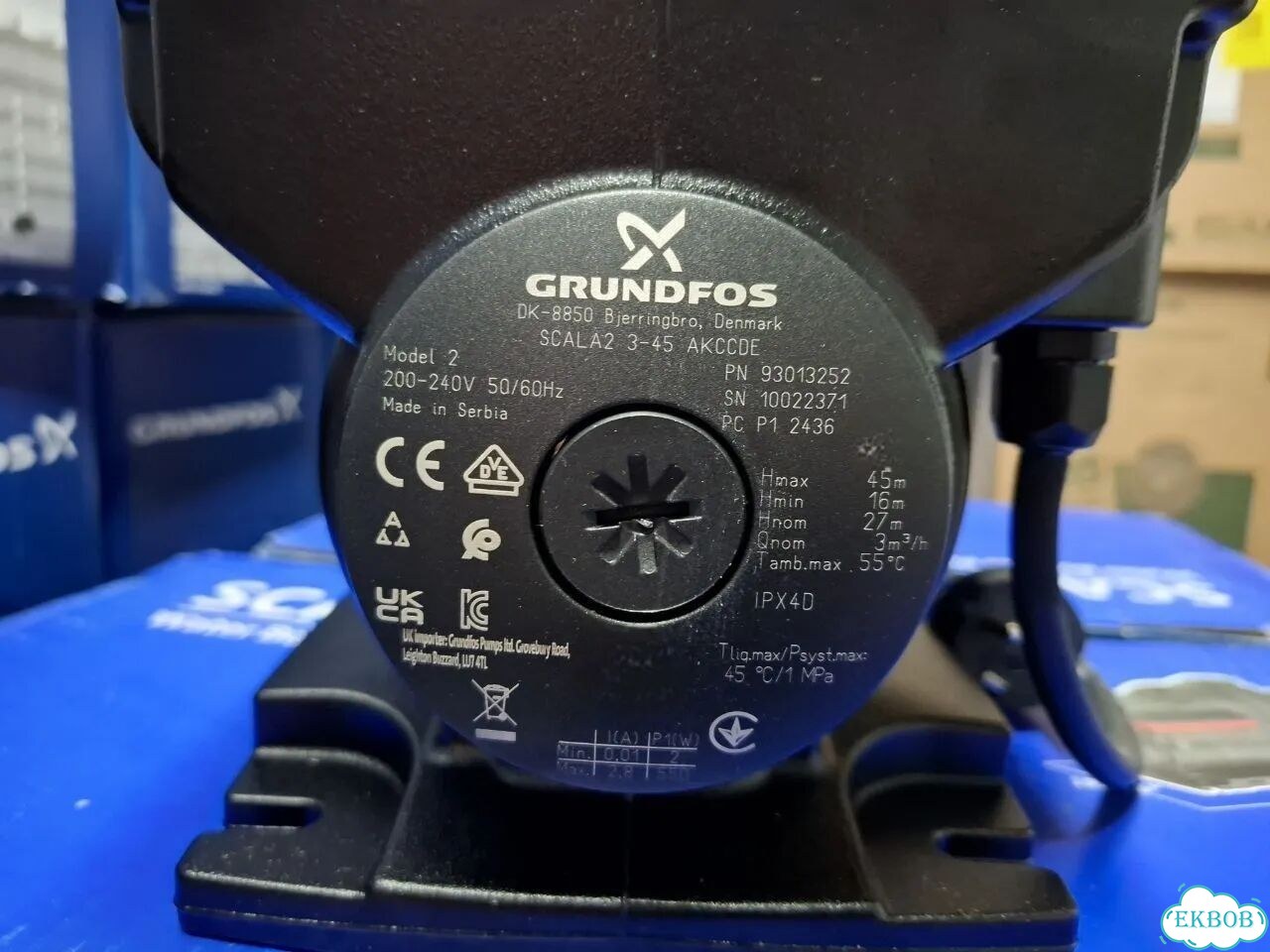 Насосная станция Grundfos Scala скала 2 3-45 фото 4