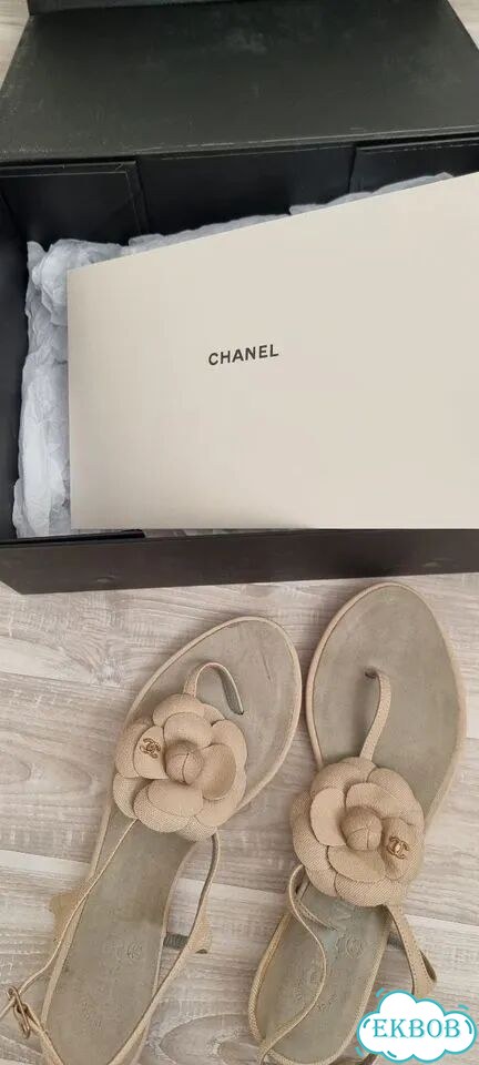Босоножки женские Chanel оригинал фото 3