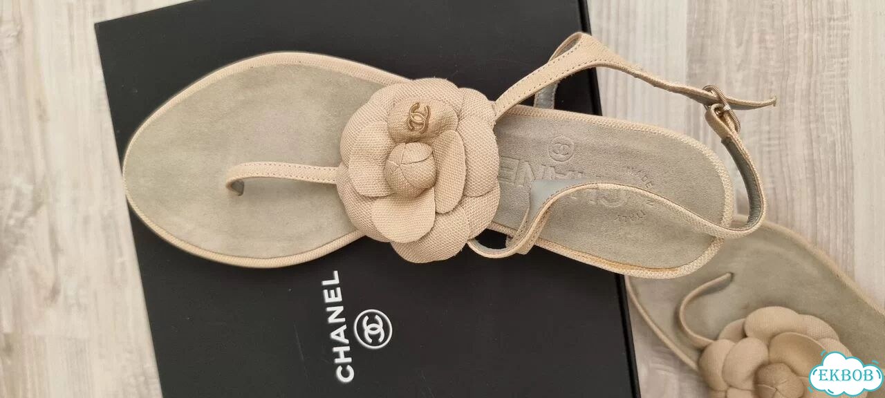 Босоножки женские Chanel оригинал фото 4