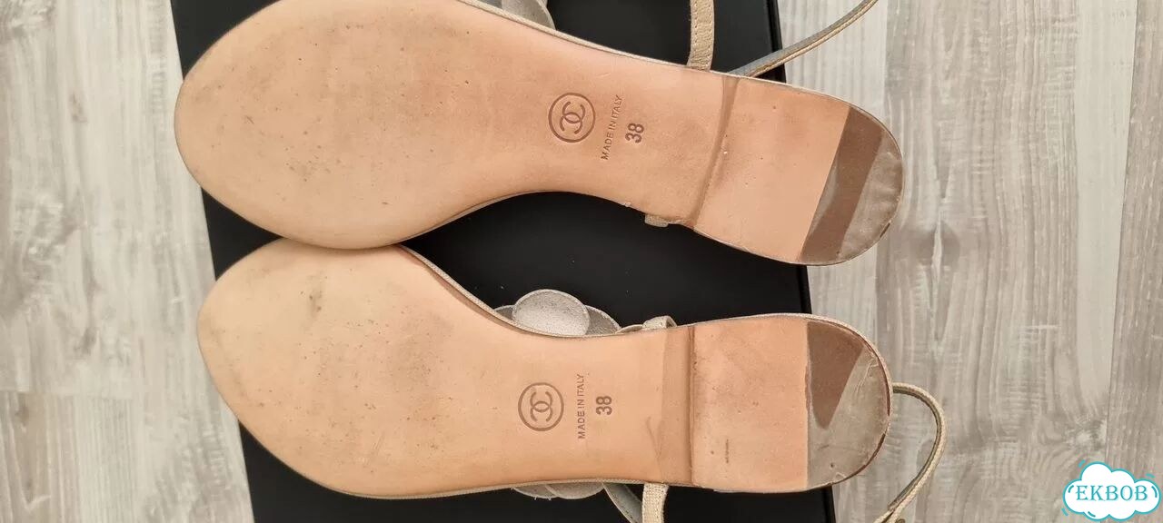 Босоножки женские Chanel оригинал фото 7