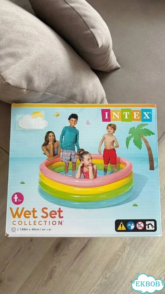 Надувной бассейн детский intex фото 1