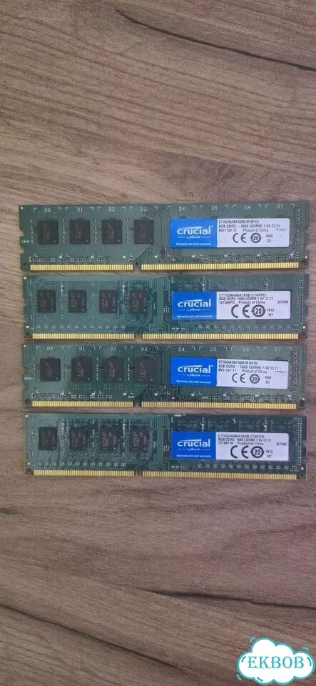 Оперативная память Crucial 8Gb CT102464BA160B фото 1